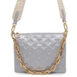 Louis Vuitton Shoulder Bag Monogram Lambskin Couch Clutch